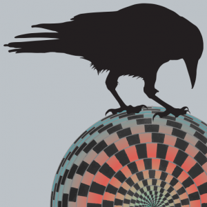 Design FLOTAINMENT Logo mit Rabe Petit Noir als Markenzeichen